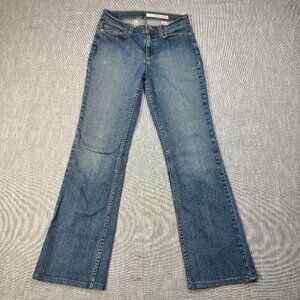 DKNY Jeans Womens Size 4 27x30 Dark Wash SOHO Stretch Mid Rise Bootcut